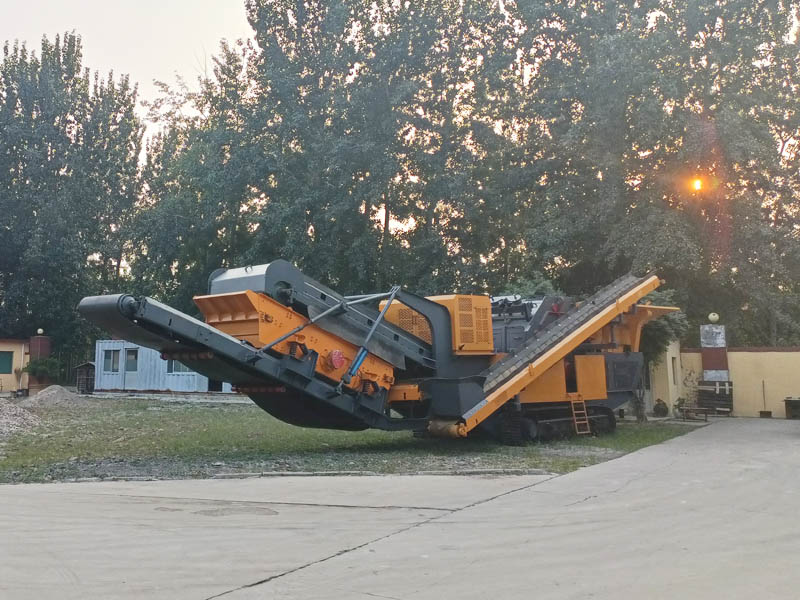 履帶式移動破碎篩分一體機